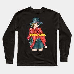 Cool girl Long Sleeve T-Shirt